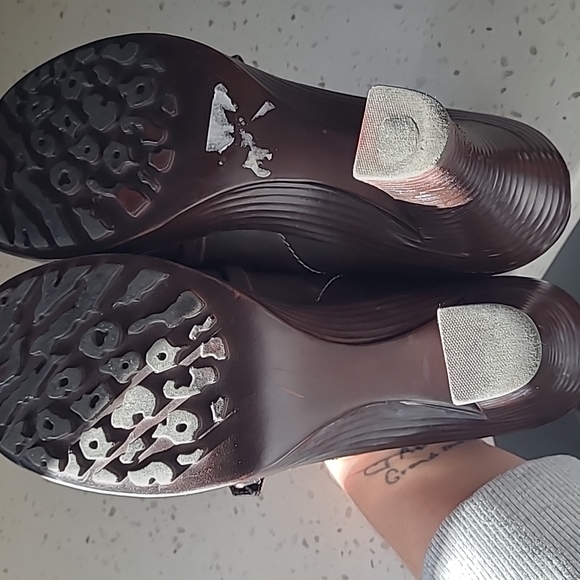 Y2K block heel loafers by hotcakes - Picture 4 of 5